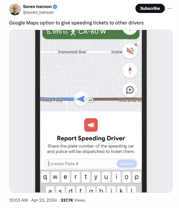 iphone 13 strong password example - Soren Iverson Google Maps option to give speeding tickets to other drivers 5.1ml to Ca60 W Ironwood Ave Ironw % ValleyFwy 60 Moreno Va Report Speeding Driver the plate number of the speeding car and police will be dispa